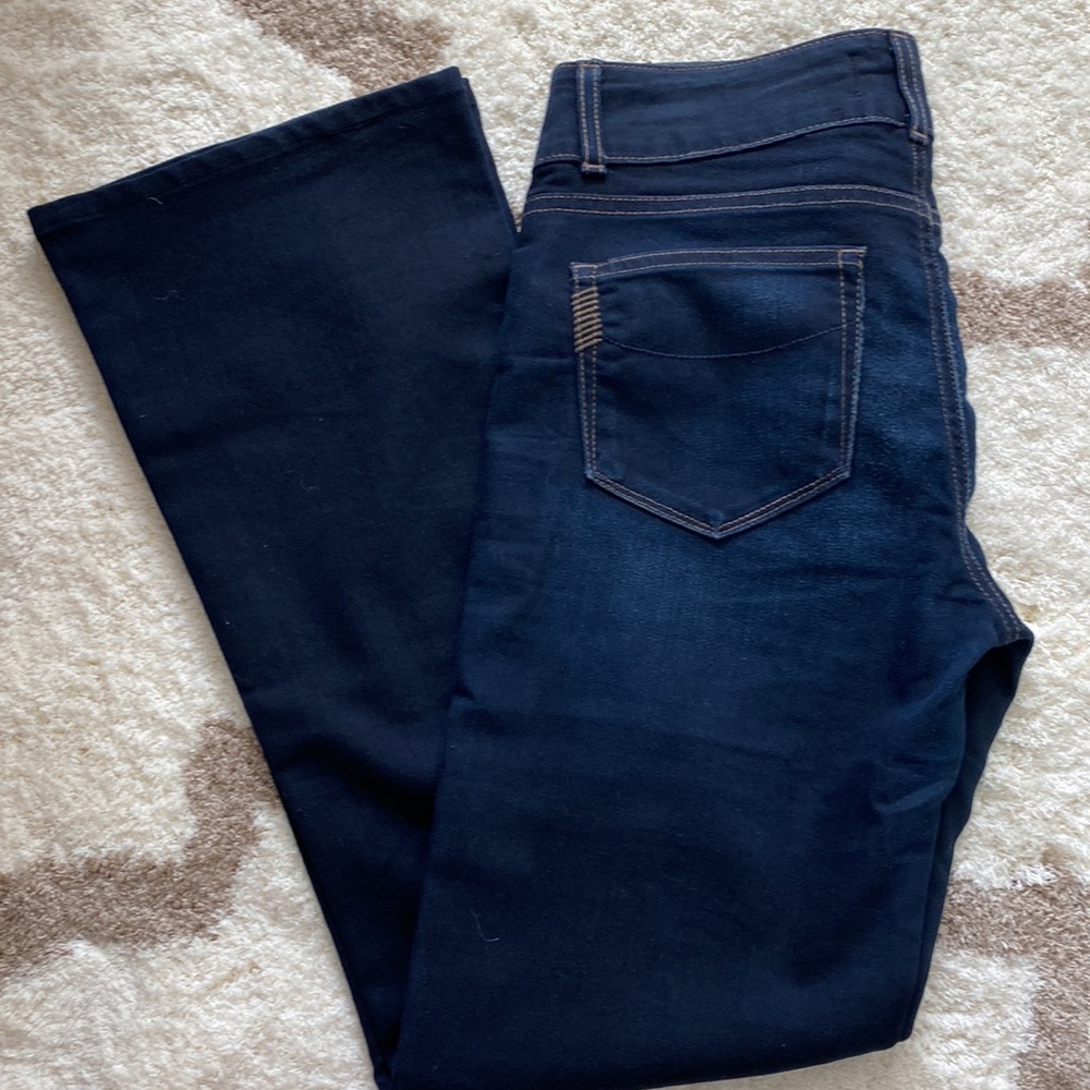 Paige Dark wash bootcut jeans